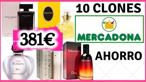 mercadona perfumes clones|perfume extratime mercadona clon.